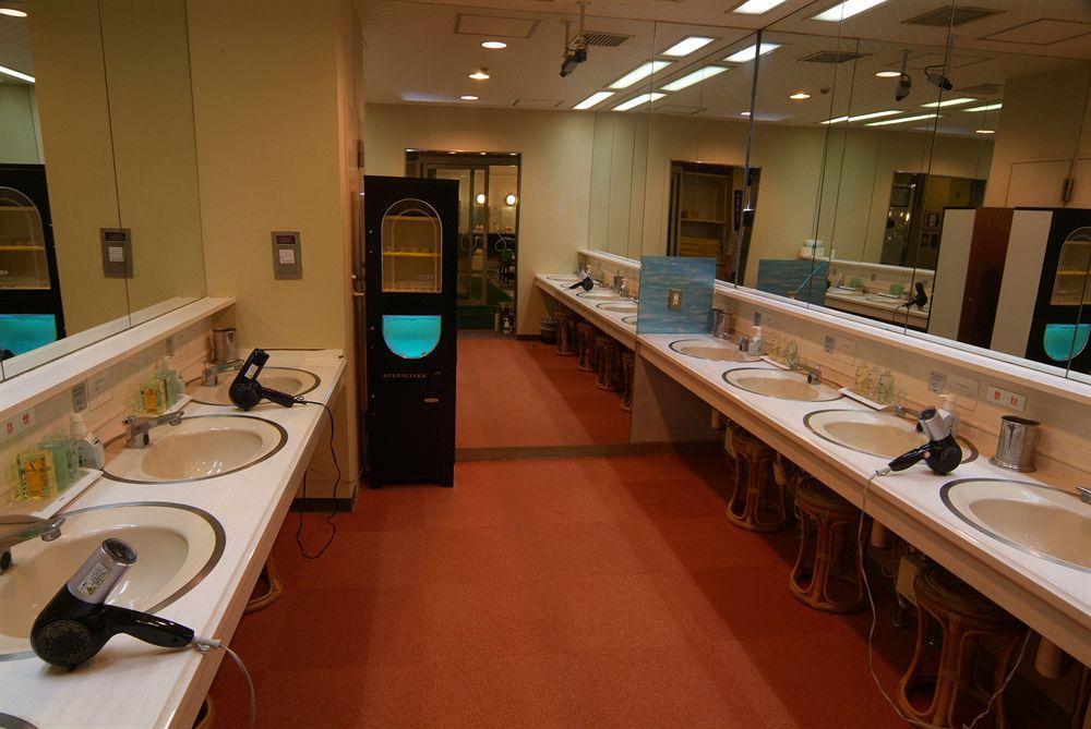 Capsule Hotel & Sauna Ikebukuro Plaza Präfektur Tokio Exterior foto